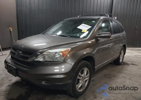 2010 Honda Cr-V Ex-L z USA, uszkodzony, nr VIN 5J6RE4H70AL033513